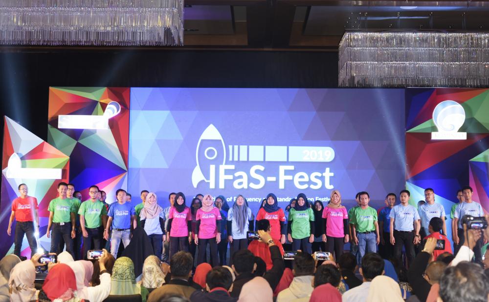 Parade CPNS Meriahkan Malam Apresiasi IFaS-Fest 2019